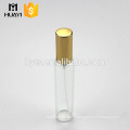 30ml chinese perfume empty glass tube bottle with golden cap